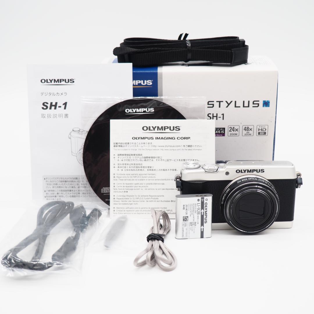 OLYMPUS デジタルカメラ STYLUS SH-1 シルバー オリンパス OLYMPUS STYLUS SH-1 [シルバー] 価格比較 - 価格.com