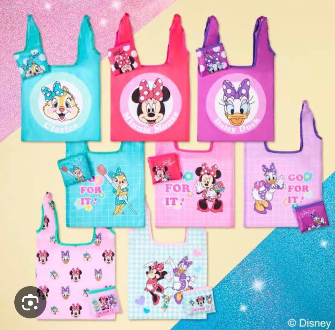 Disney エコバッグ namco GO FOR IT! - メルカリ