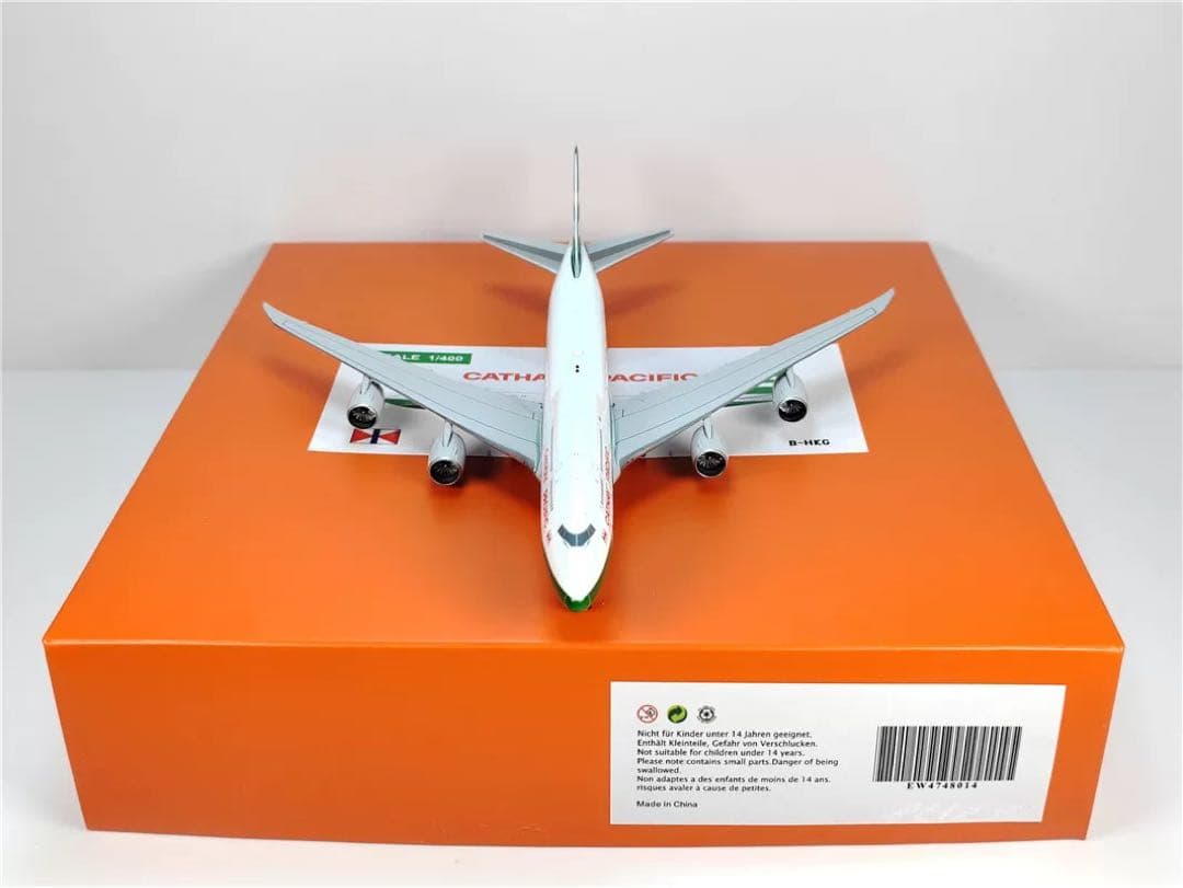 JC Wings 1:400 キャセイパシフィック B747-8I B-HKG fit=scale-down,w=1200