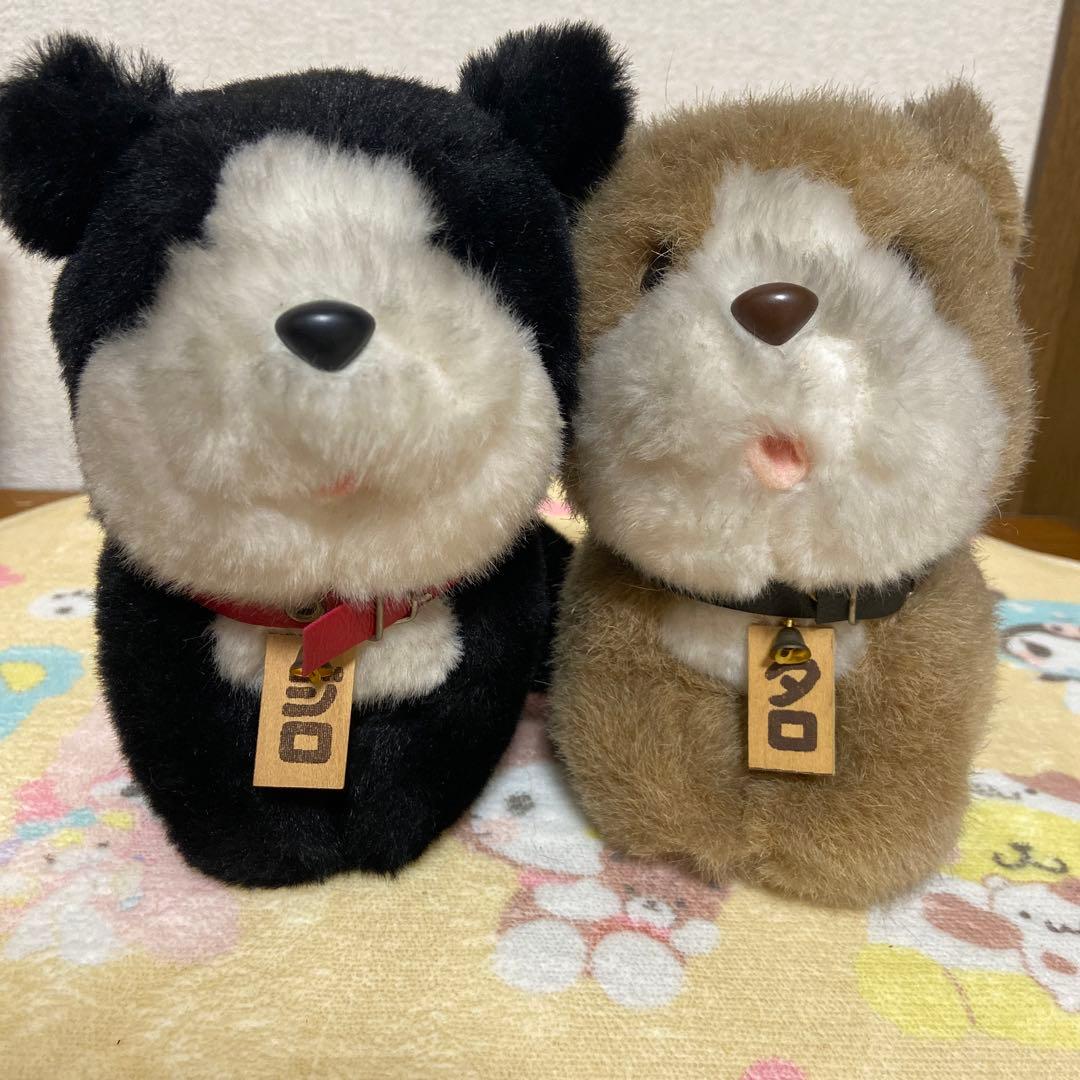 南極物語】タロ ジロ ぬいぐるみセット - メルカリ