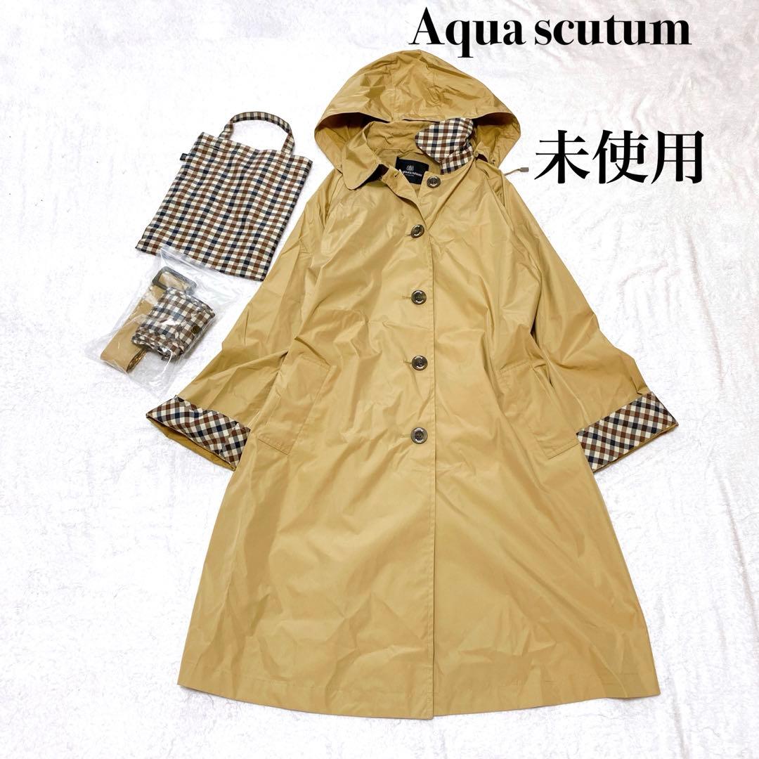 ✨希少✨JAL機内販売限定 アクアスキュータム オリジナル レインコート AQUA SCUTUM - JAL機内販売 限定 アクアスキュータム JALオリジナル