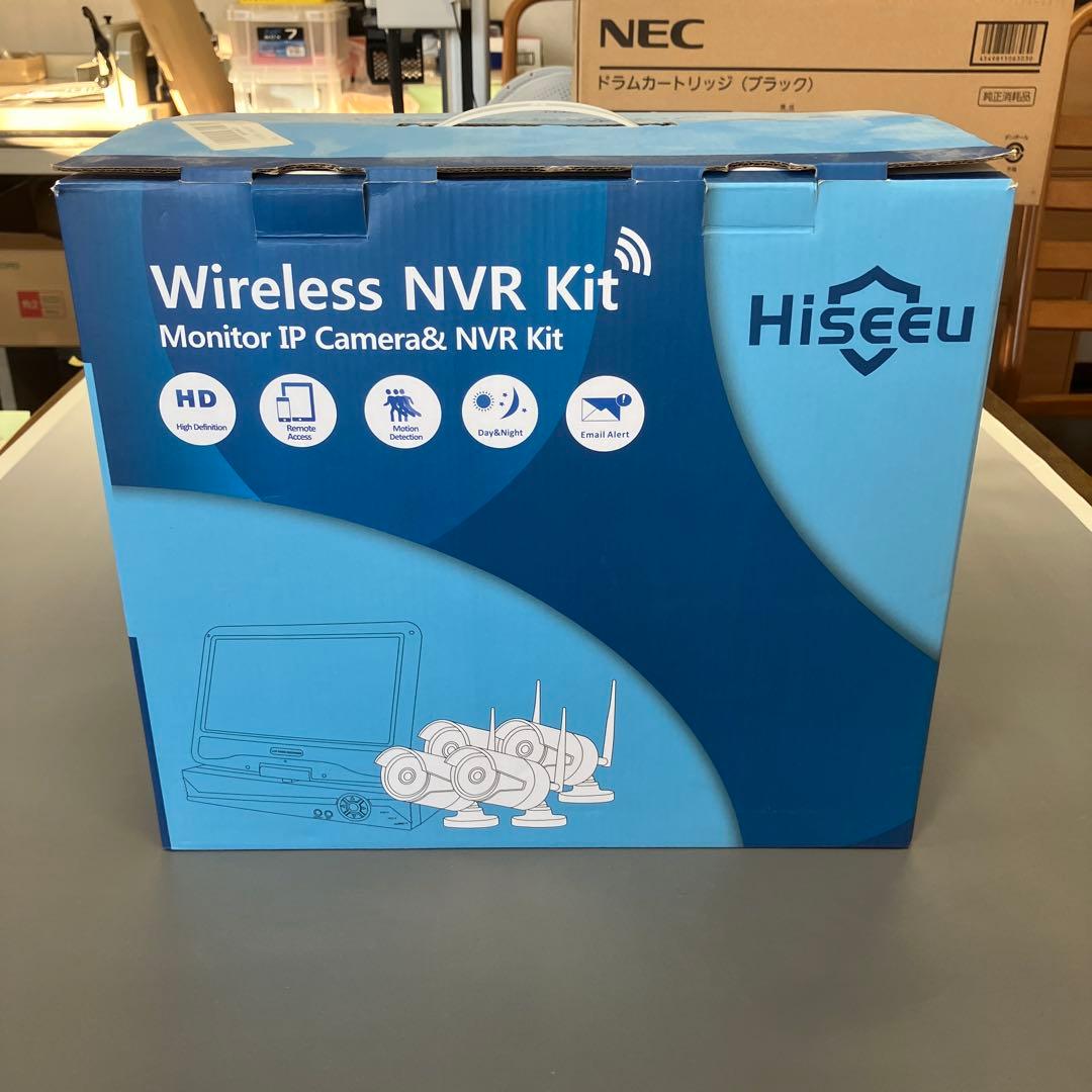HiSeeu ワイヤレスNVRキット 4台セット 防犯カメラ - メルカリ