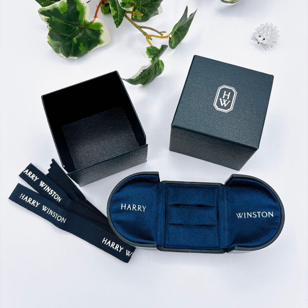 ハリーウィンストン ペア リング 箱のみ 指輪ケース アクセサリー