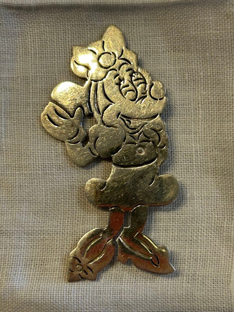 ミニーマウス ピンバッジ メキシコ製　ヴィンテージ　インディアンジュエリー ミニーマウス ピンバッジ - メルカリ