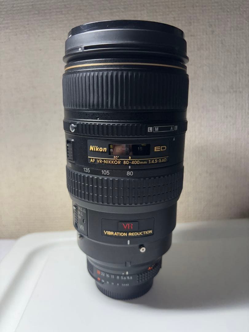 レンズ(ズーム) NIKON AF VR-NIKKOR 80-400mm F4.5-5.6