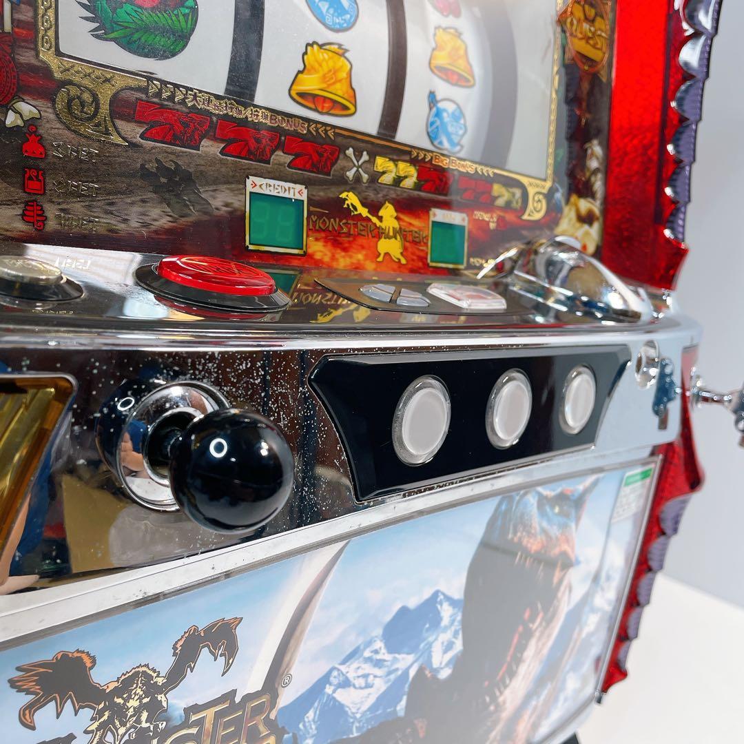 超希少】パチスロ モンスターハンター 初代 コイン不要器 ティガ