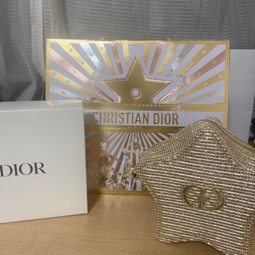 DIORクリスマスコフレ星ポーチ2025年 数量限定商品【新品未使用