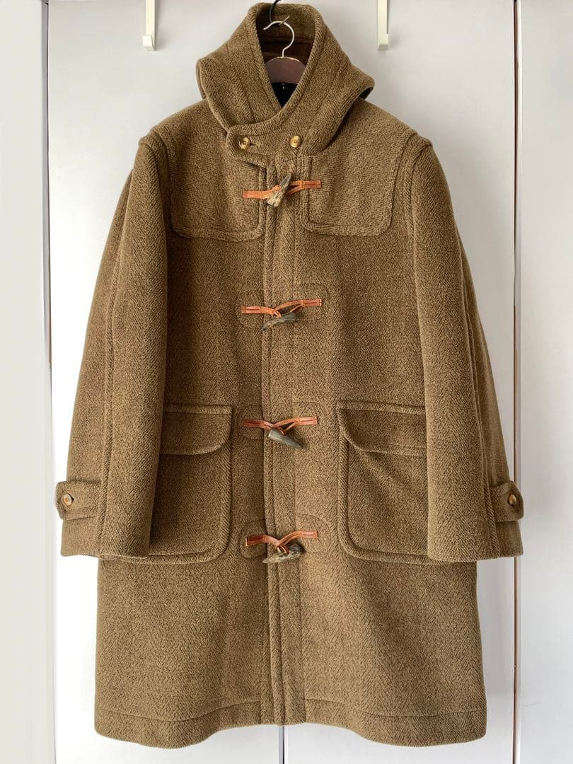 インバーティア 製 ヴィンテージ  ダッフルコート moorbrook 90's】Old INVERTERE Wool Duffle Coat 