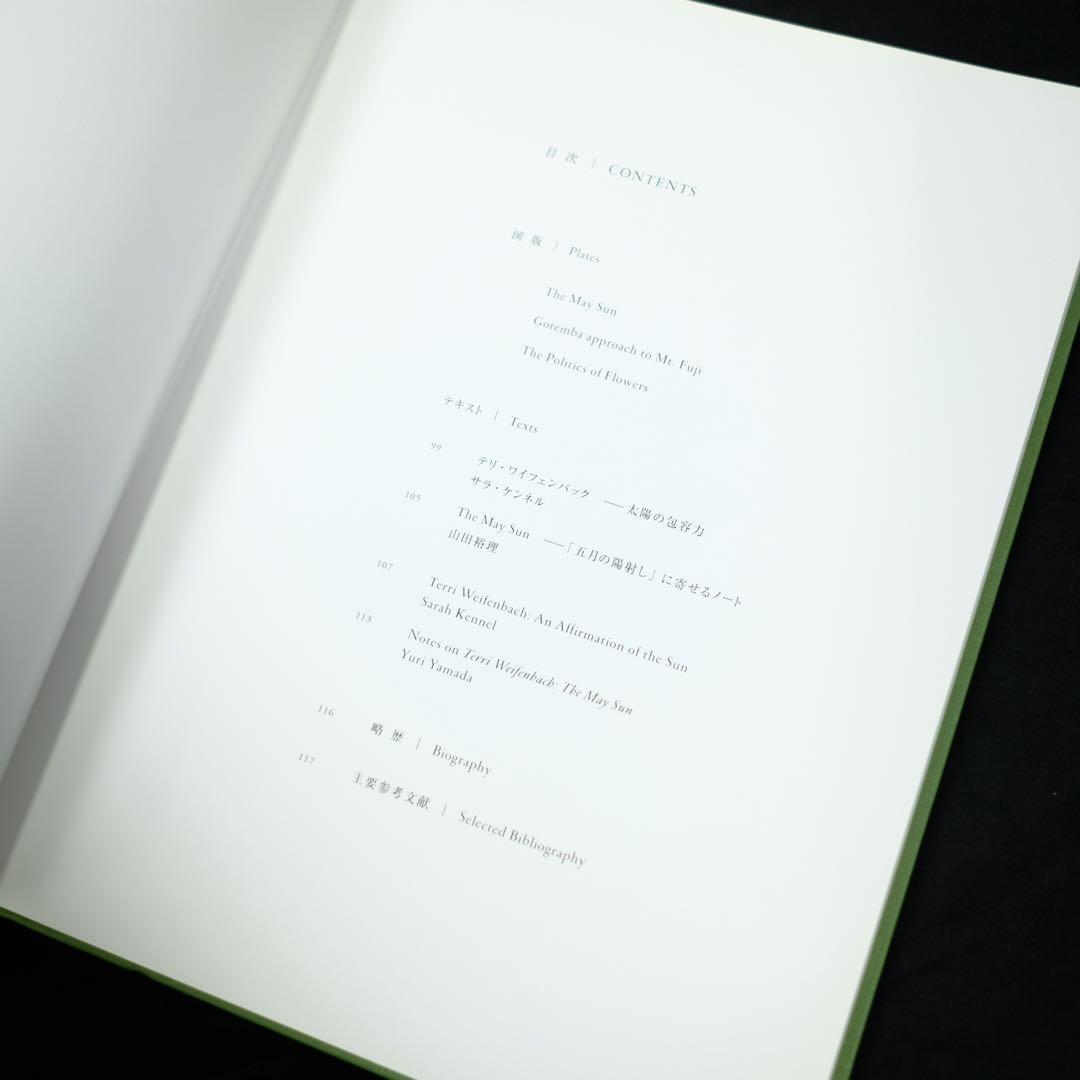 terri weifenbach the may sun 写真集　初版