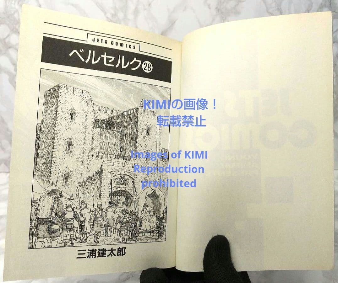 希少 初版 第1刷発行 ベルセルク 28 コミック漫画 本 2005 三浦建太郎
