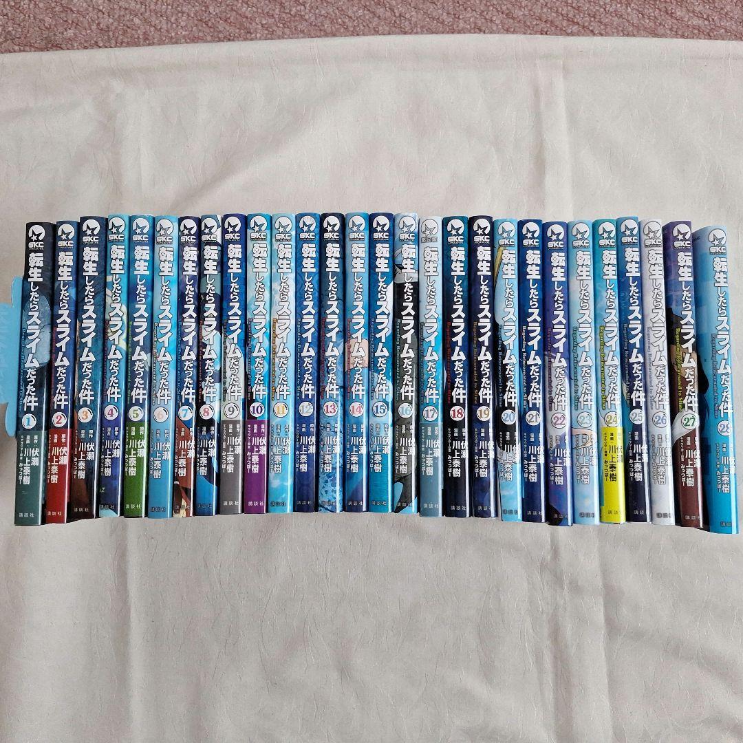転生したらスライムだった件　1巻～28巻 転生したらスライムだった件 28 Cool Photo Collection付き特装版