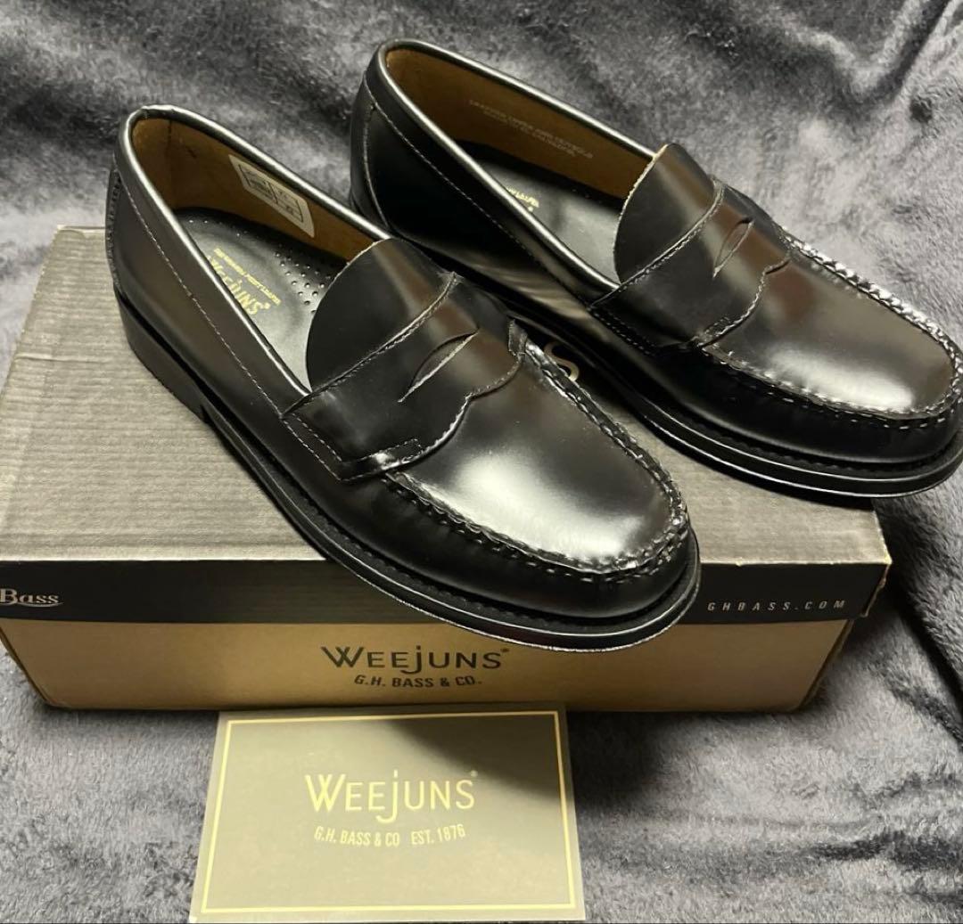 未使用 G.H.bass weejuns LOGAN ローファー 6.40.7