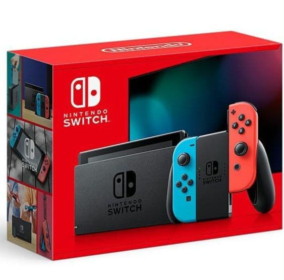 【美品/バッテリー強化版/箱付き】Nintendo Switch 本体 青/赤 Nintendo スイッチ バッテリー強化版 赤/青の買取・質預かり｜大阪の