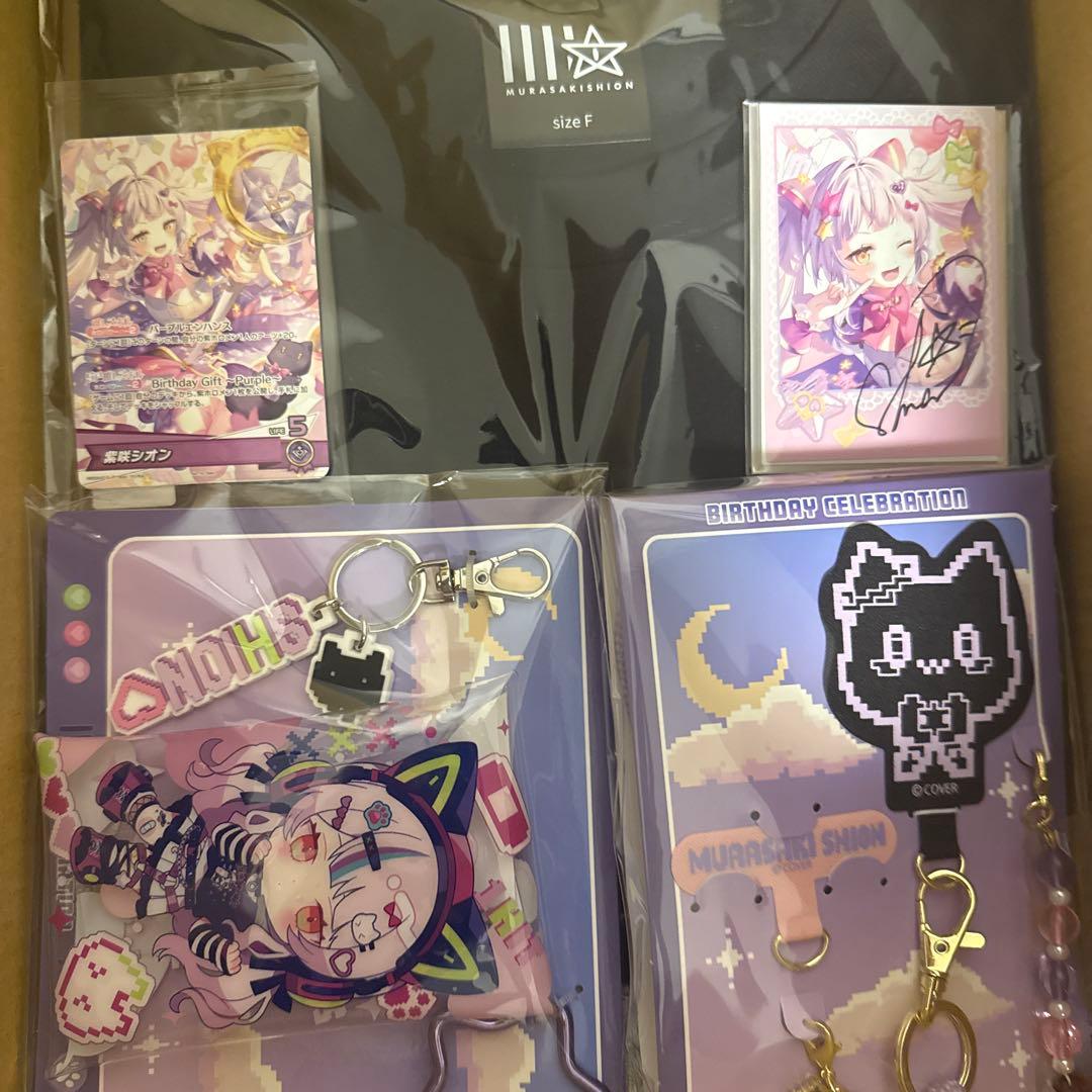 ホロライブ 紫咲シオン 誕生日記念2024フルセット数量限定verプロモ