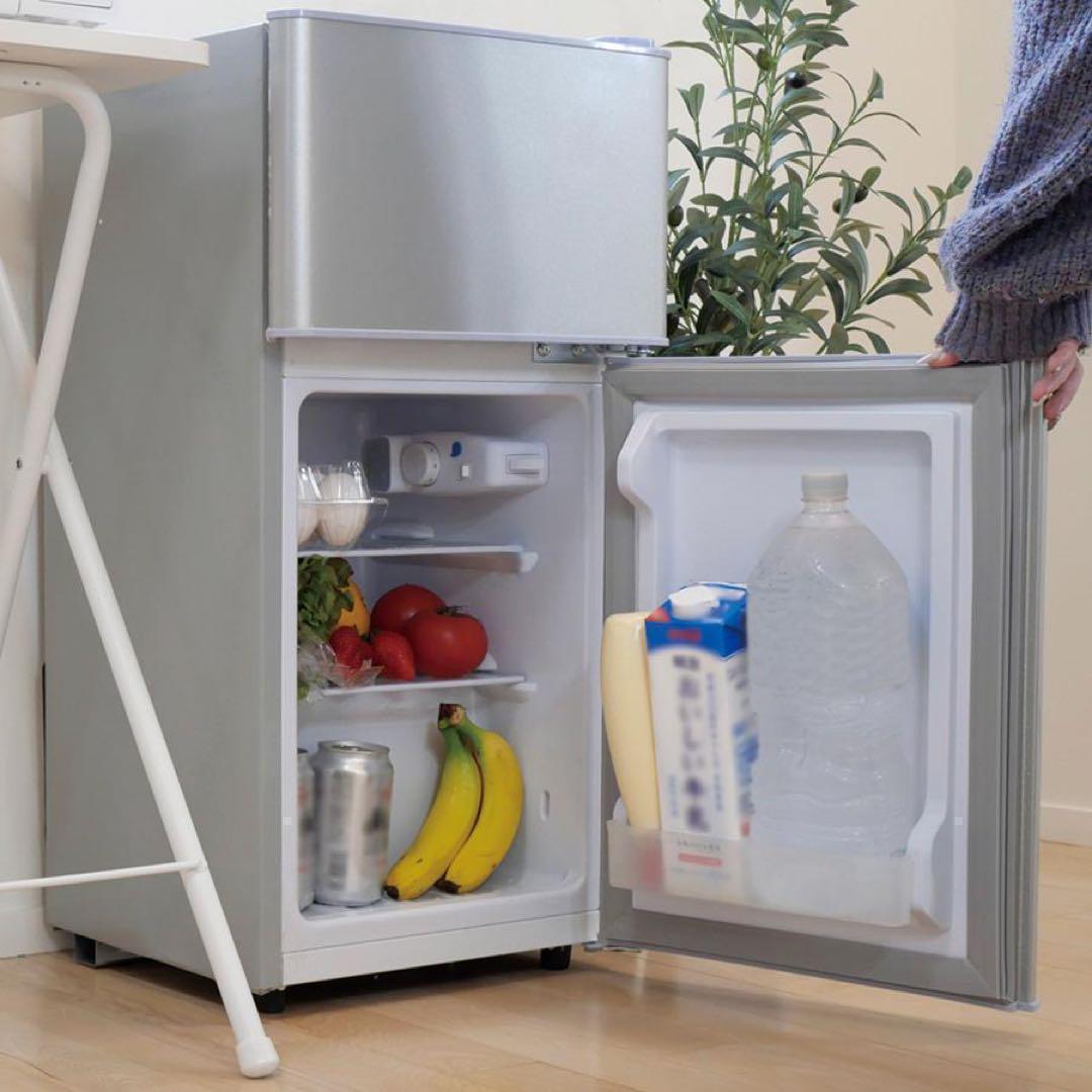 中古美品 冷蔵庫 一人暮らし冷凍冷蔵庫 60L ホワイト