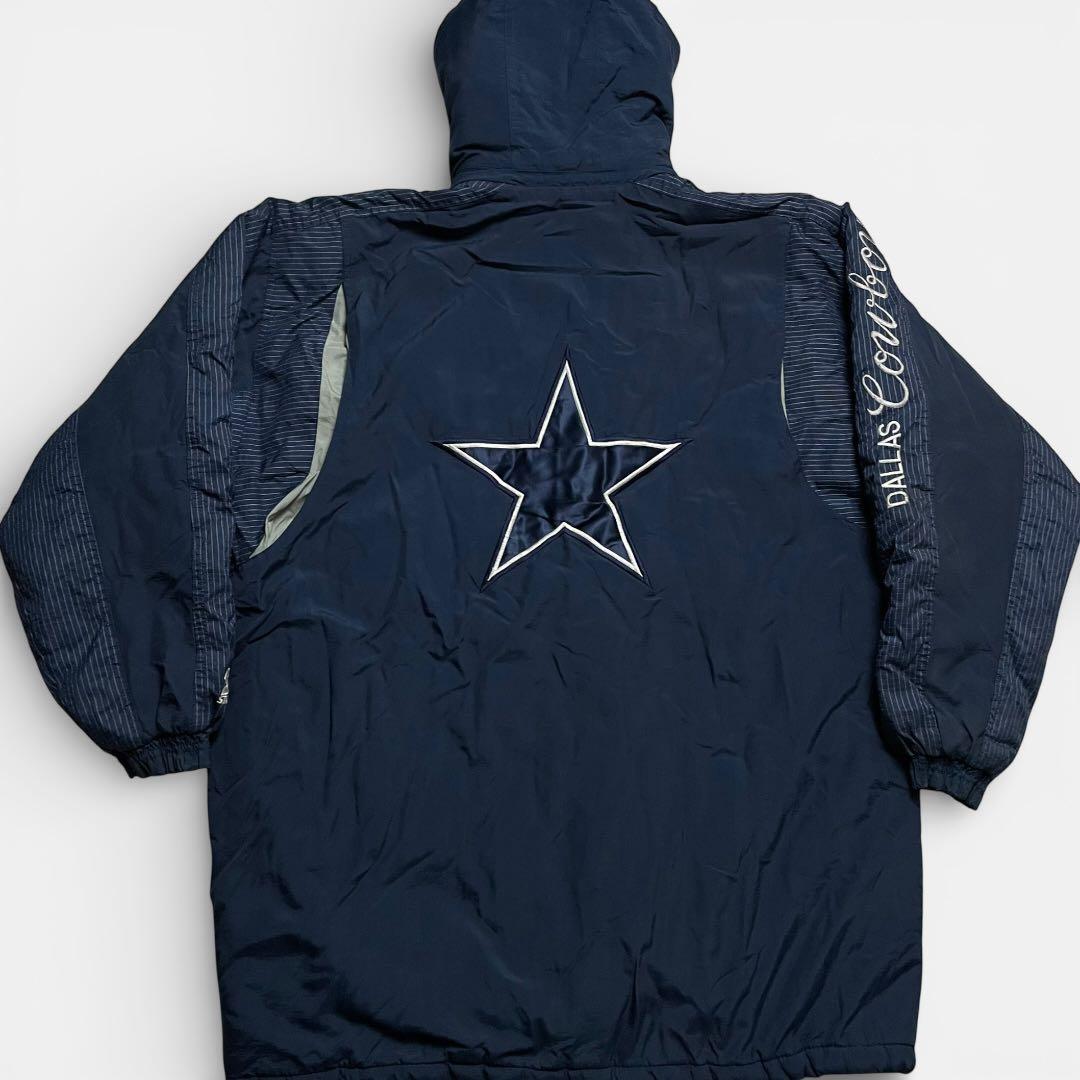 90s STARTER NFL カウボーイズ 中綿ジャケット 刺繍デザイン - メルカリ