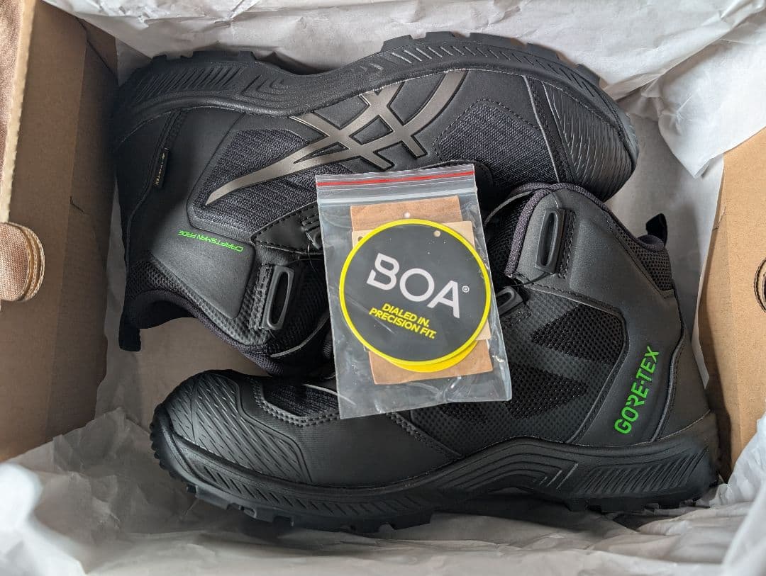 【新品 asics CP604 G-TX BOA 26.5cm 安全靴】