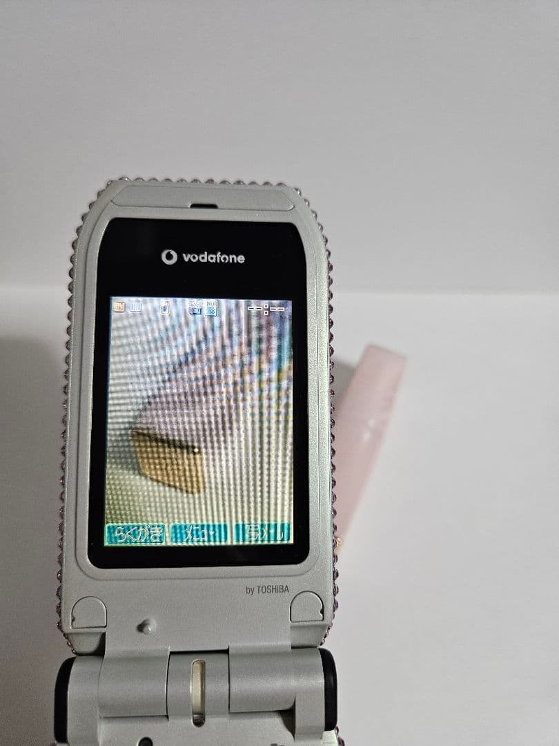 フラワー①】デコ電/平成レトロ/ガラケー/ギャル/GAL/キティ/凸電