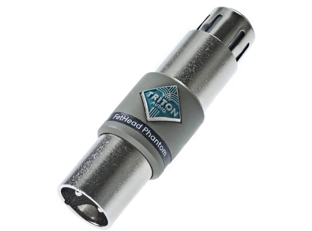 Triton Audio FetHead Phantom マイクプリアンプ Triton Audio FetHead Phantom 超低ノイズ インラインマイクプリアンプ