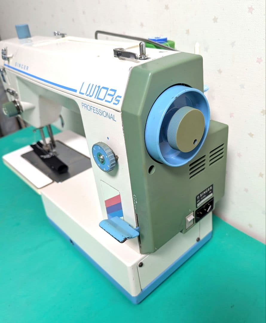 ❤️整備済 シンガー職業用ミシン LW-103s厚物やデニムもOKパワフル