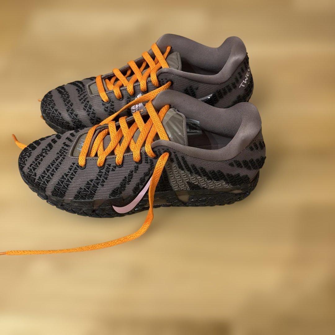 Nike バスケットボールシューズ JA3 グレー/オレンジ - メルカリ