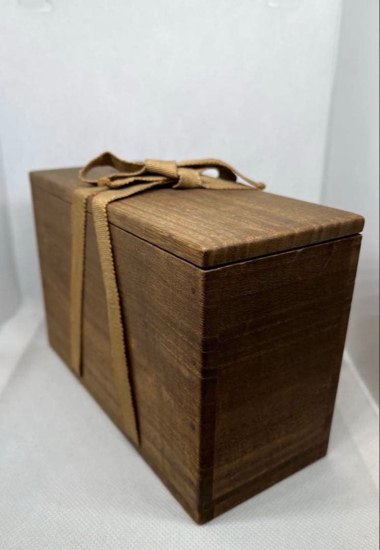 骨董　永楽善五郎　得全作　黄交趾瓜型水差（共箱あり）