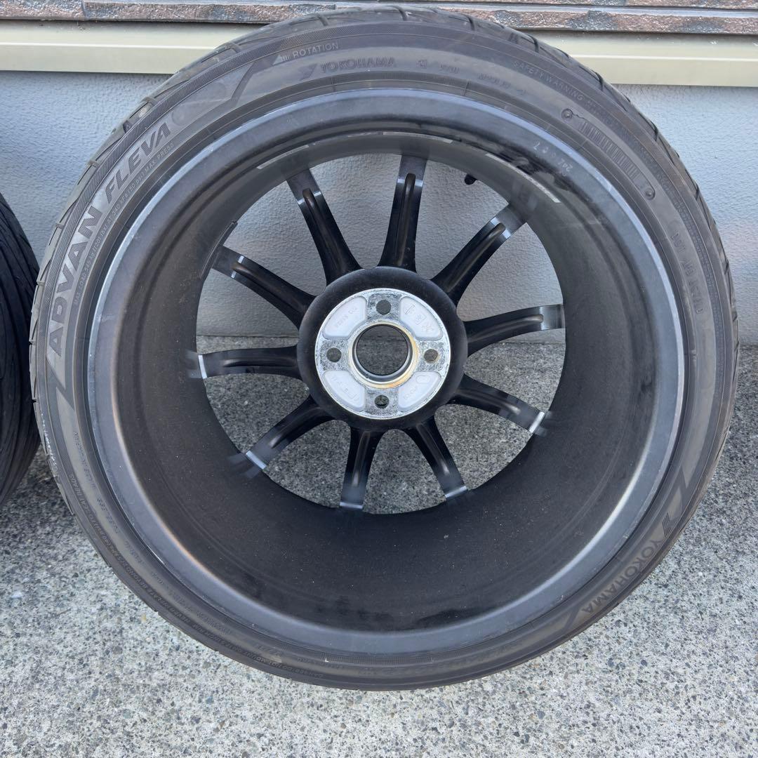 美品 廃盤品RAYS 57トランセンド 17インチ 8.5J