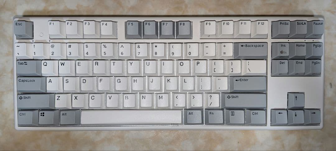 NIZ ホワイト 静電容量無接点方式キーボード 87キー X87 White X87 Cloud White | NiZ静電容量無接点方式キーボード | 最新版
