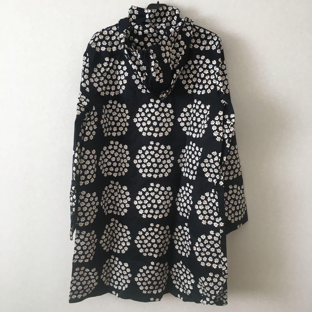 マリメッコ プケッティ レインコート ブラック marimekko