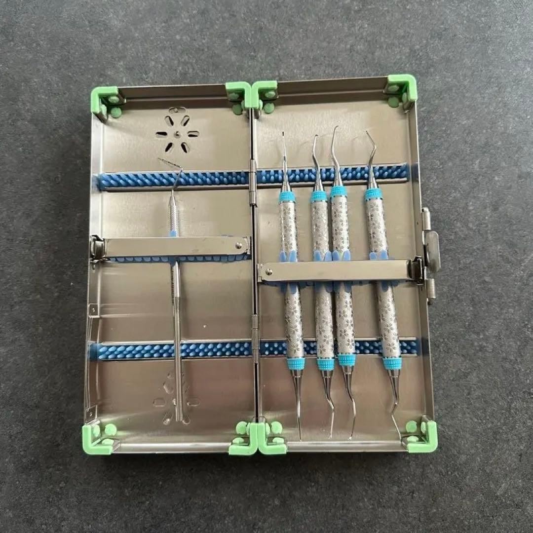 ヒューフレディ グレーシーキュレット ミニ プローブとYDM滅菌ケース