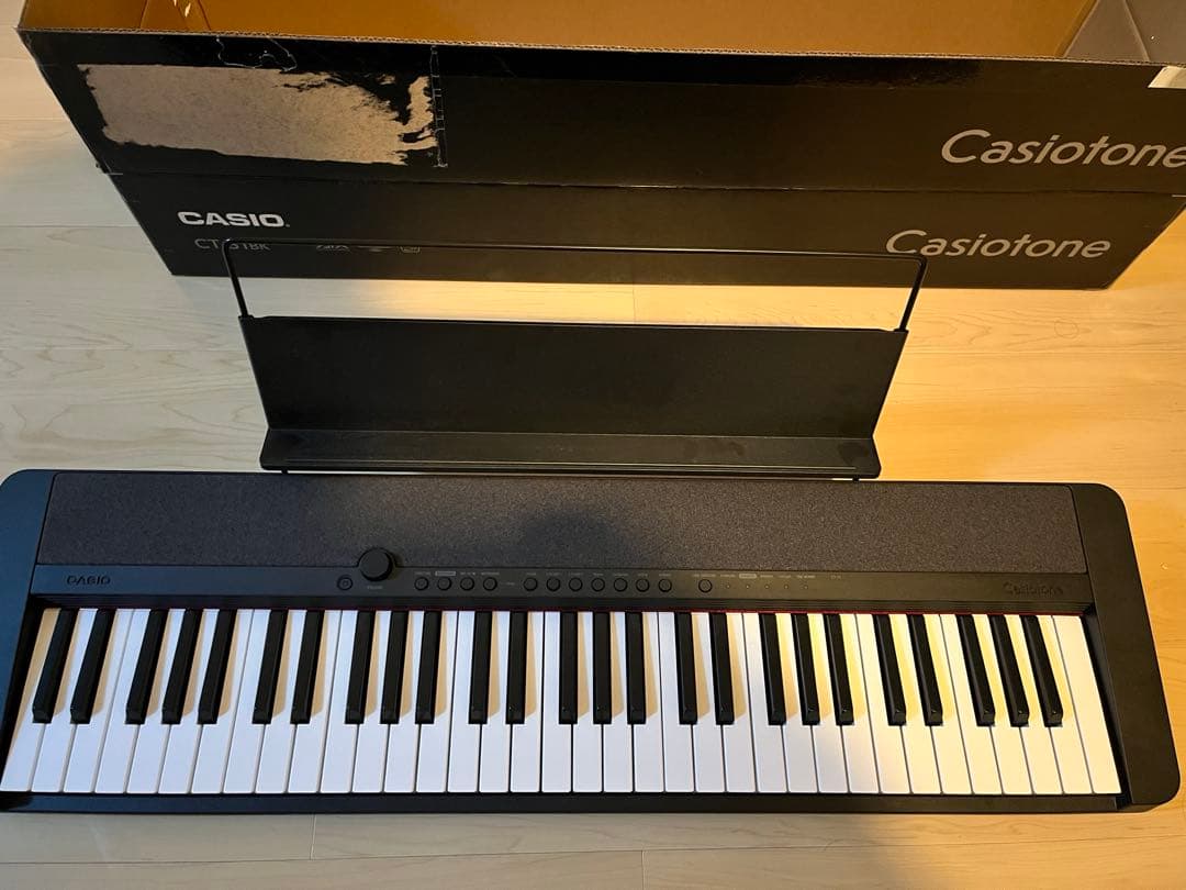 カシオ CASIO キーボード Casiotone ブラック CT-S1BK CT-S1BK | CASIO