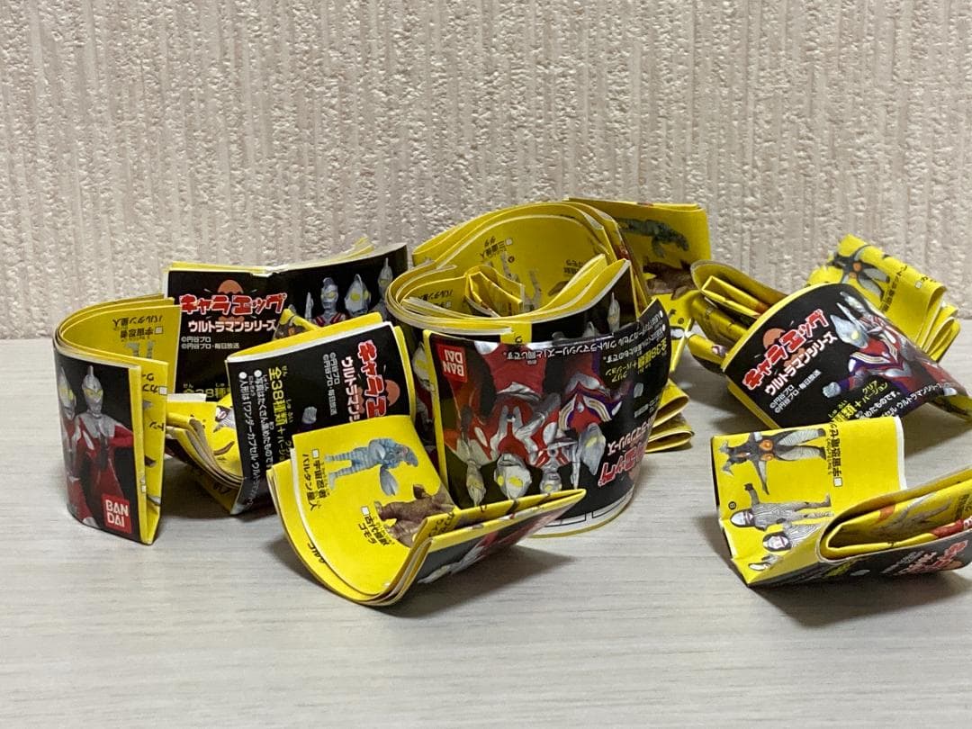 クリアバージョン 開封品 キャラエッグ ウルトラマン 17種【宅急便