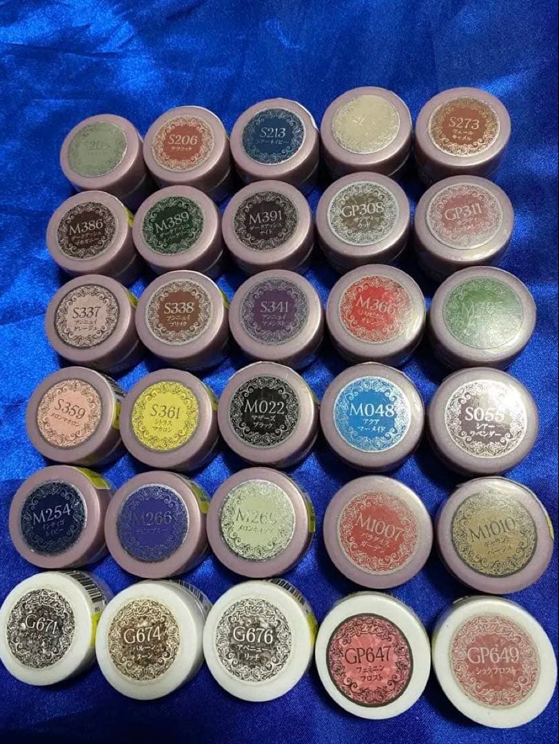 ★プリジェル　ミューズ　30色セット① プリジェル ミューズ 6色セット／ナチュラルシリーズ | ジェルネイル