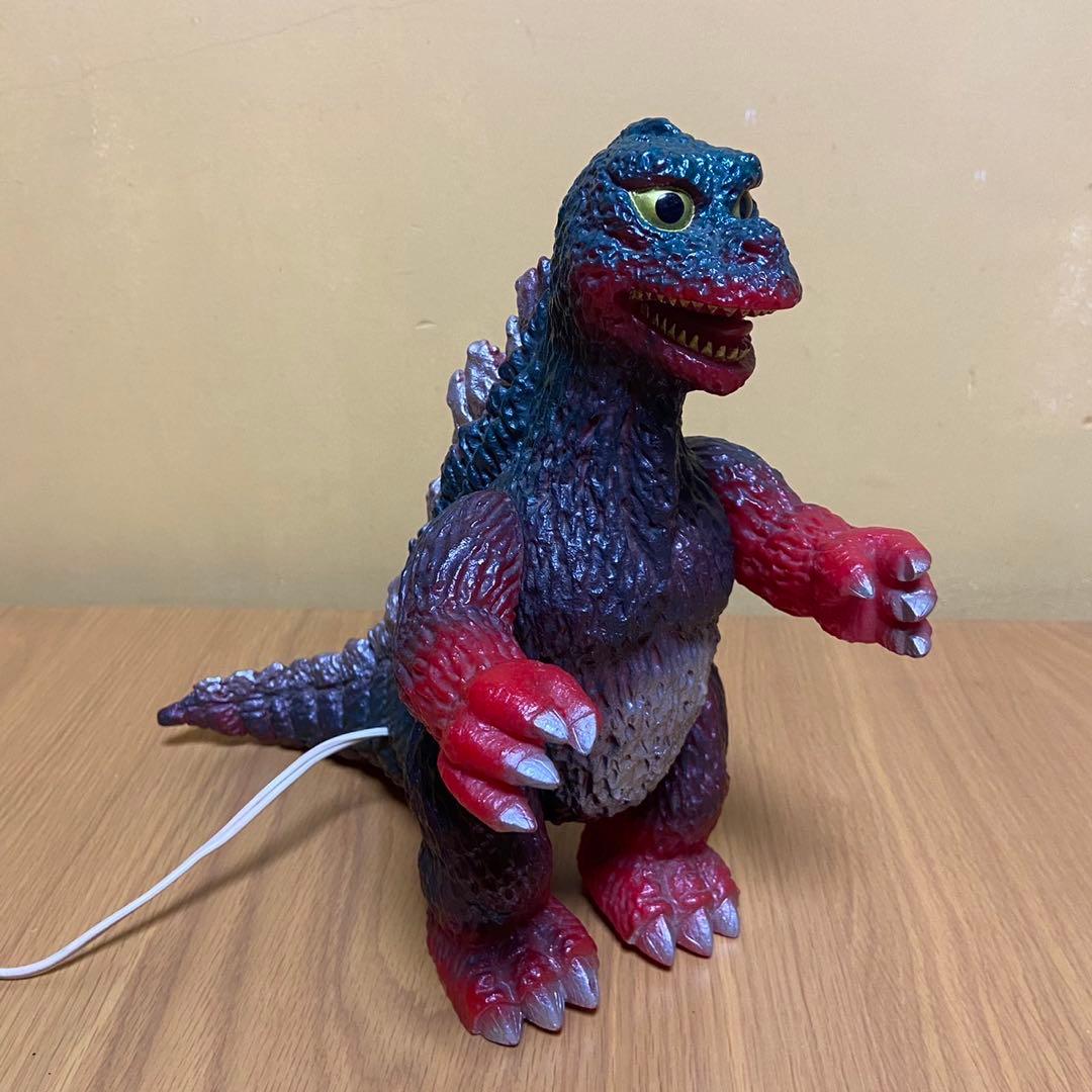 ポピー グレートザウルス ライト点灯 ゴジラ ソフビ 5400 - メルカリ