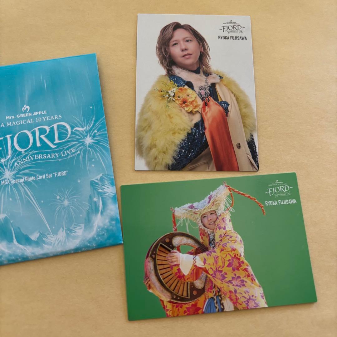 ミセスグリーンアップル FJORDフィヨルド フォトカード 藤澤涼架