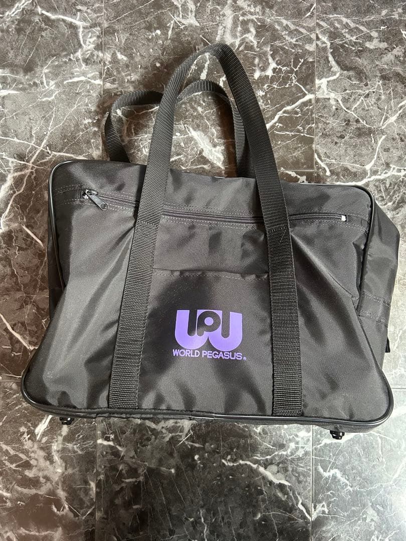 ワールドペガサス ワッペ 黒紫 スクバ - メルカリ