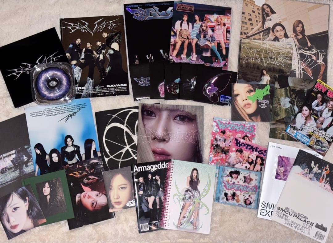 aespa アルバム・CD・うちわ まとめ売り - メルカリ