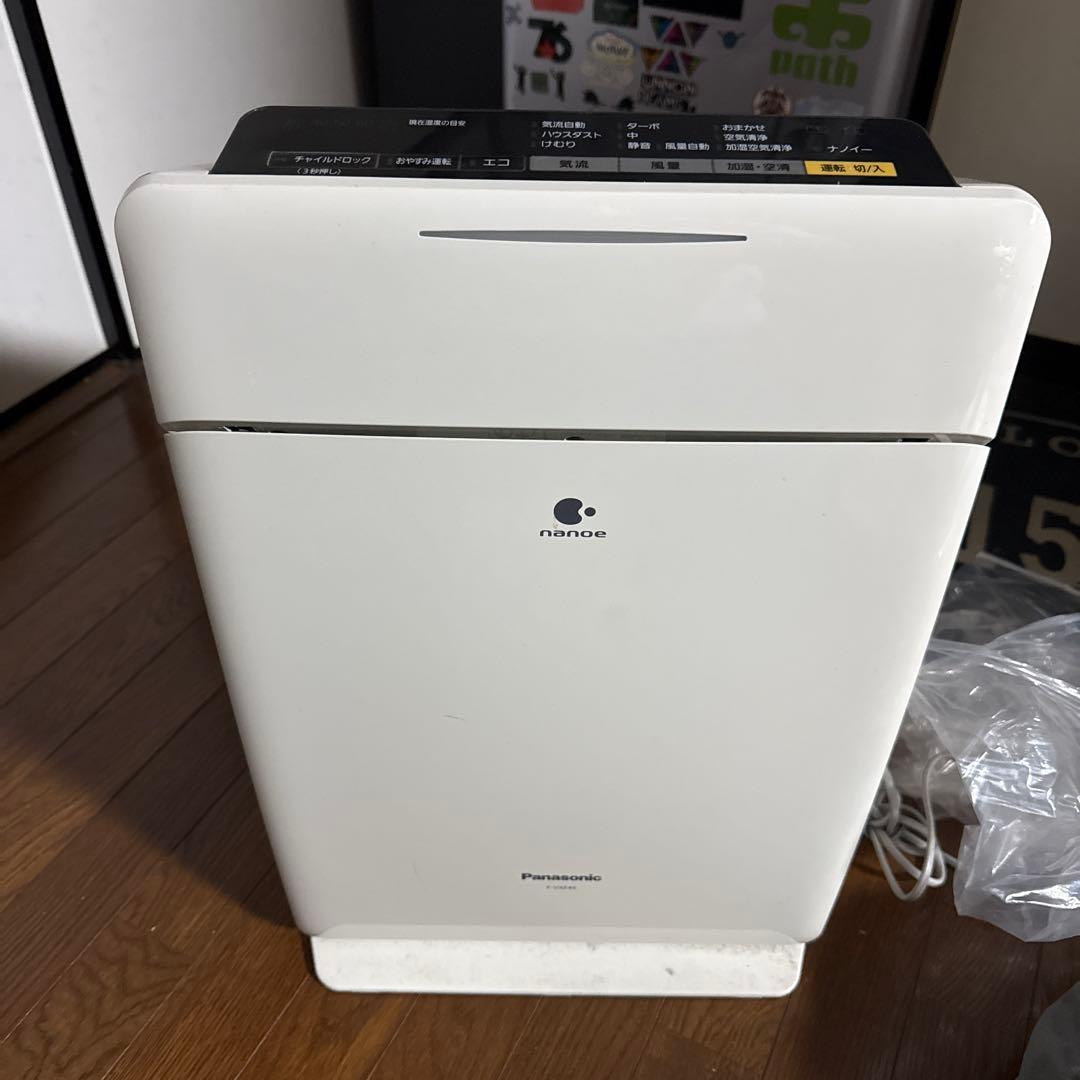 Panasonic ナノイー 空気清浄機 ホワイト Panasonic（パナソニック） 【5年保証付】パナソニック 加湿空気清浄機