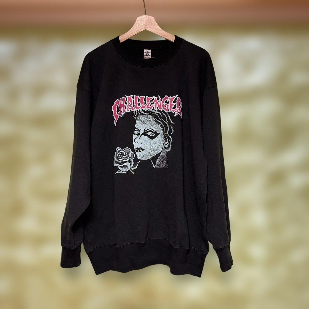 CHALLENGER PUNK GIRL スウェット XLブラック 長瀬智也 - メルカリ