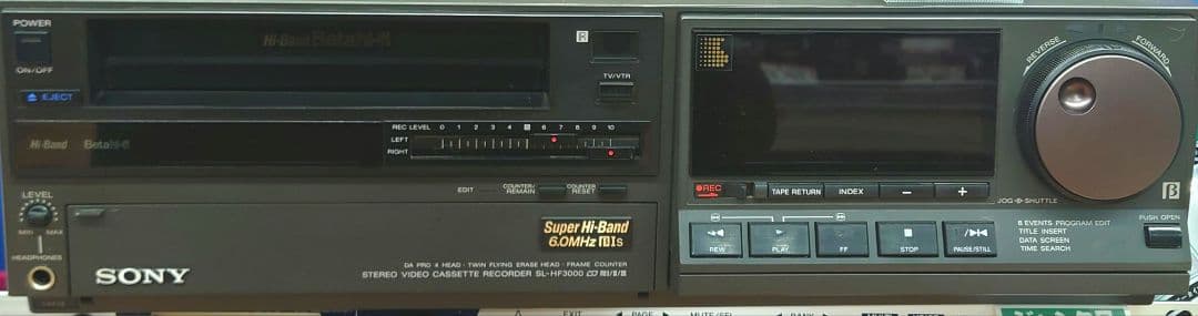 □SONY SL-HF3000 ベータビデオカセットレコーダー - メルカリ