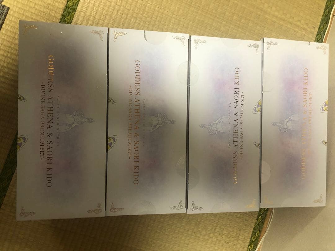 聖闘士聖衣神話EX 女神アテナ＆城戸沙織 -ディバインサーガプレミアム　4セット