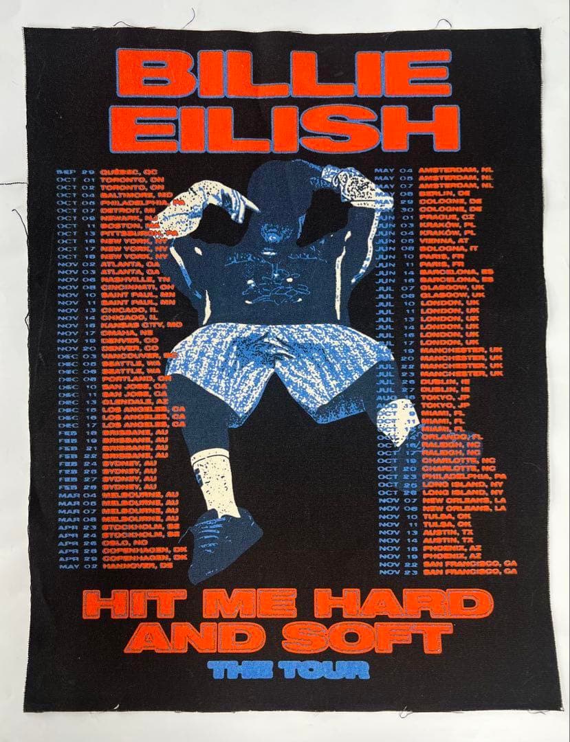 Billie Eilish Hit Me Hard and Soft ポスター Billie Eilish - Hit Me Hard and Soft - Music Poster (24 x 36