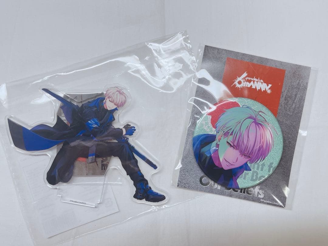 パラライ 夏準 アクスタ BIG缶バッジ 6周年 - メルカリ