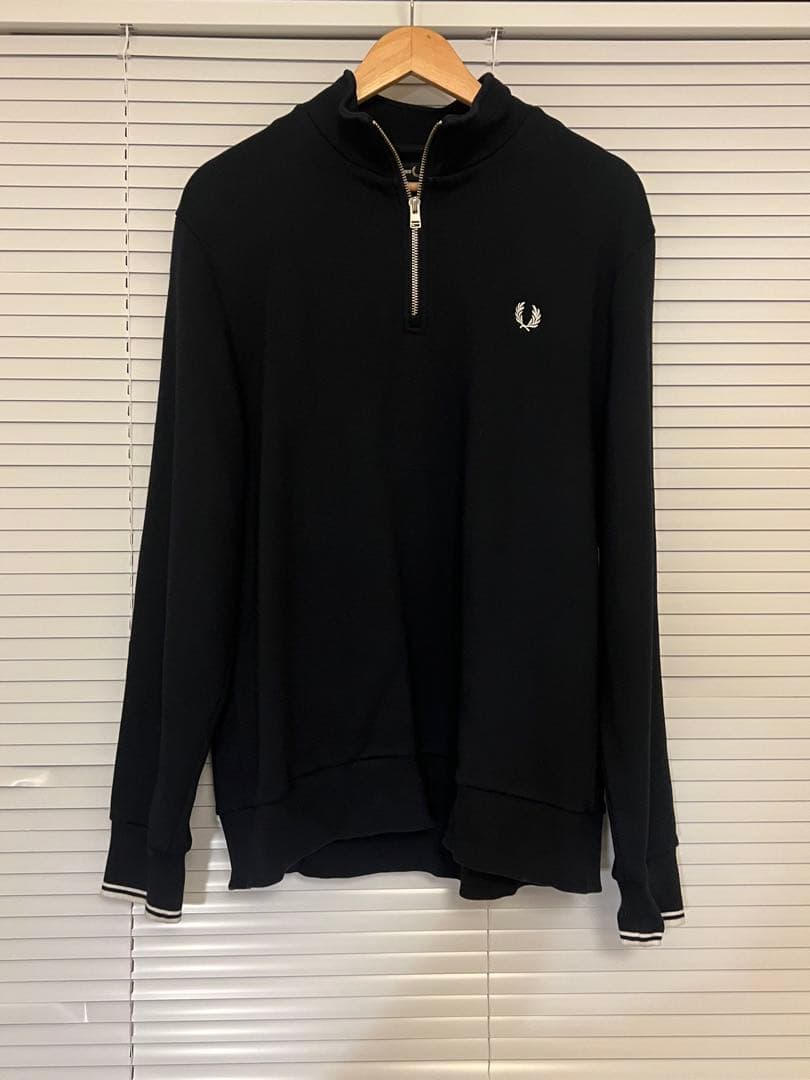 フレッドペリー　ハーフジップ 楽天市場】フレッドペリー FRED PERRY メンズ ワッフルステッチ ハーフ