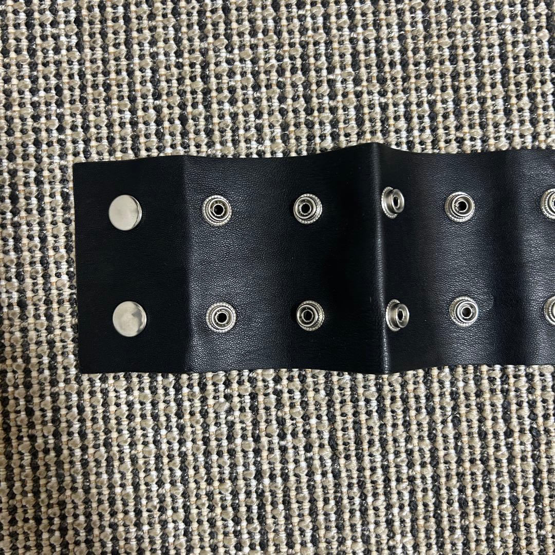 RICK OWENS風 レザーチョーカー