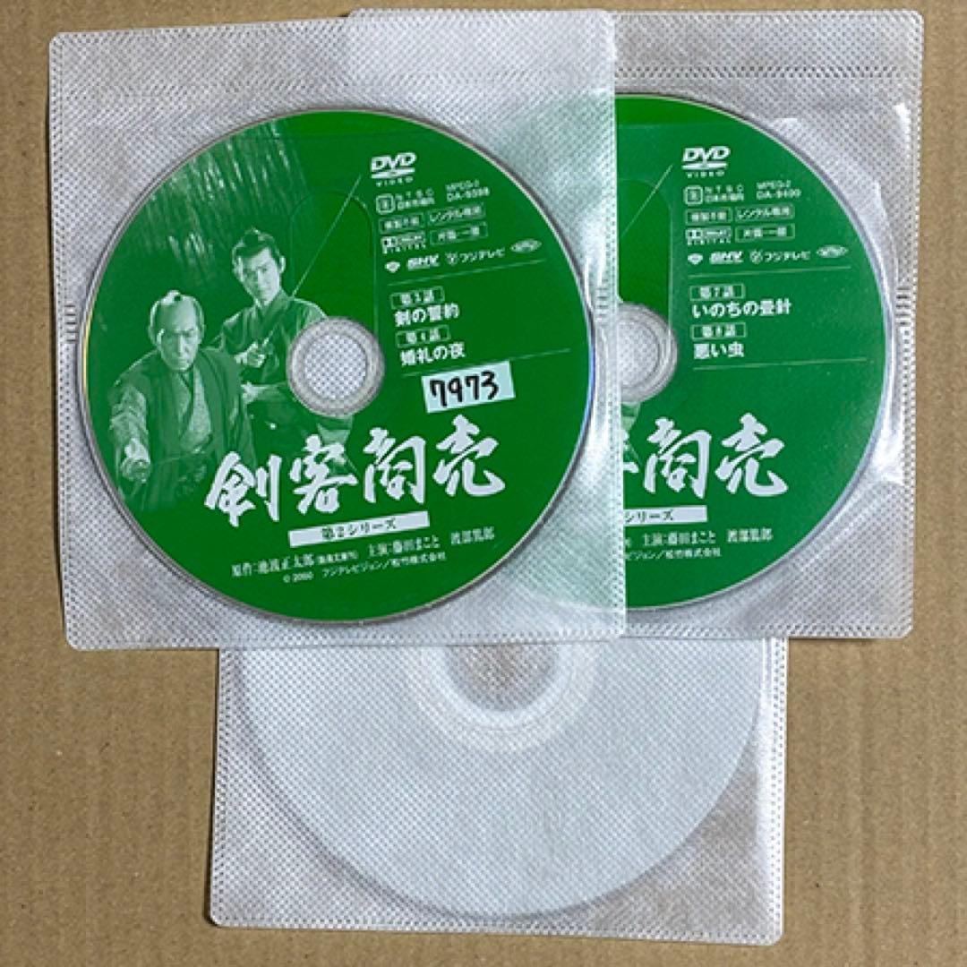 ●剣客商売●DVD第1～第5シリーズ＋スペシャル５巻●レンタル落ち