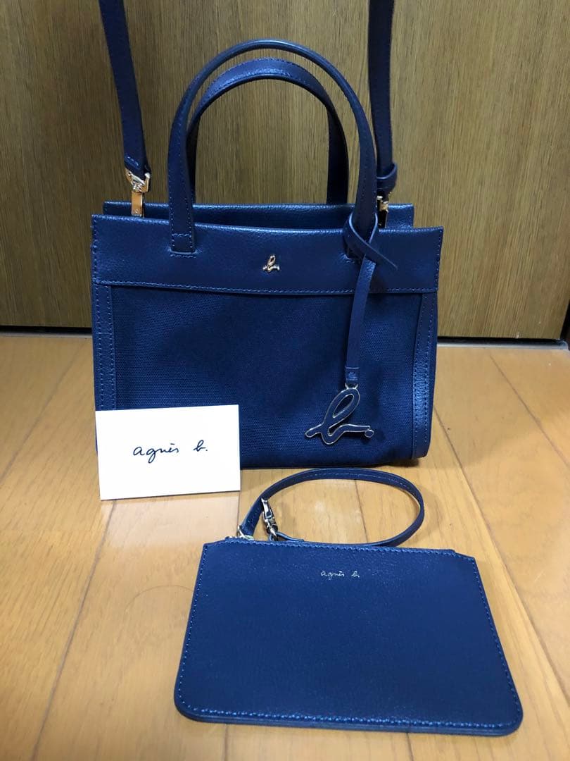 極美品☆アニエスベー ミニトートバッグ ショルダーバッグ　金金具ロゴ 2way sophie 2wayミニトートバッグ IS11H－06 ｜agnès b. VOYAGE FEMME