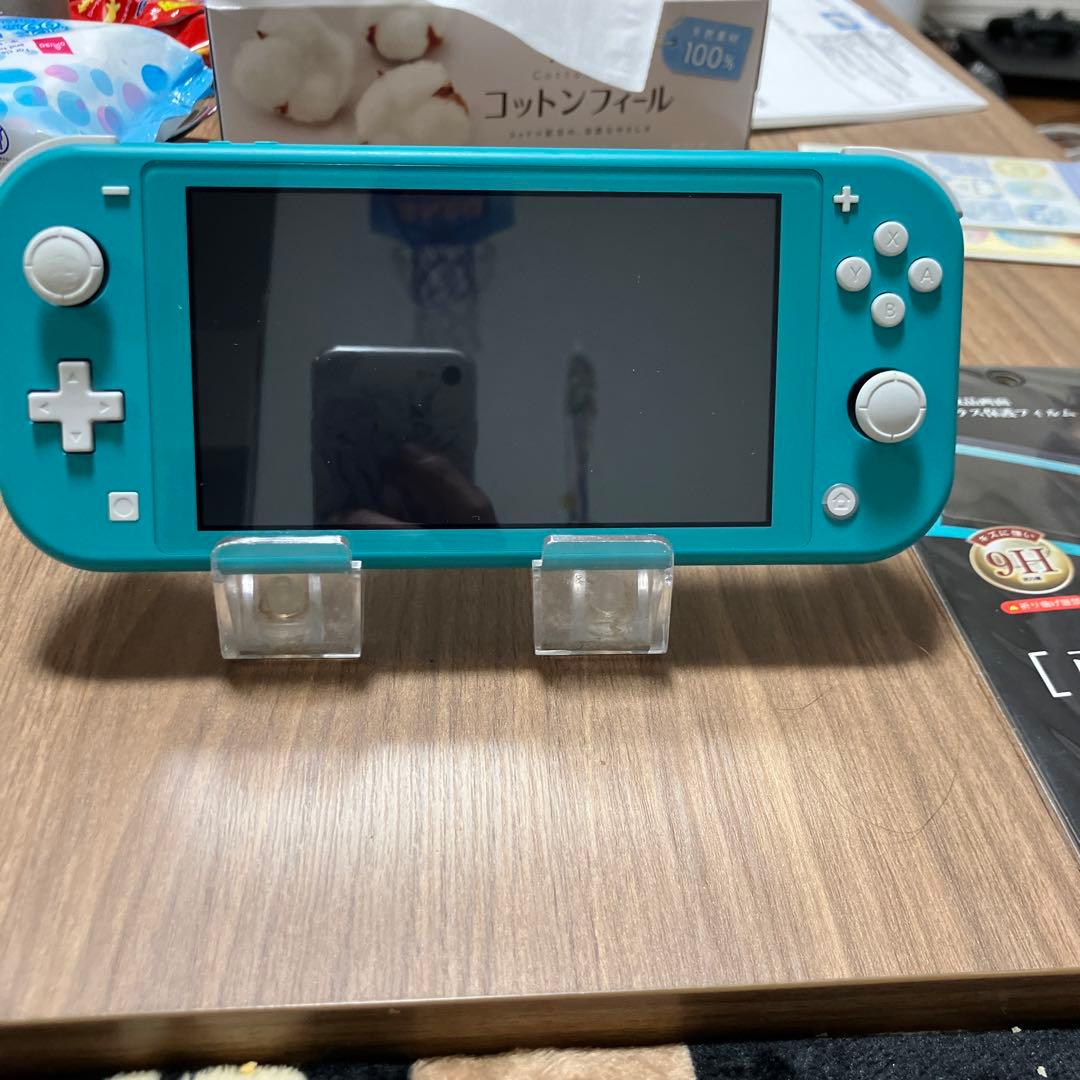 コ*ア様 Nintendo Switch Lite ターコイズ + 強化ガラスフ 楽天市場】ネクサス株式会社 Switch Lite 液晶保護ガラス ブルーライト