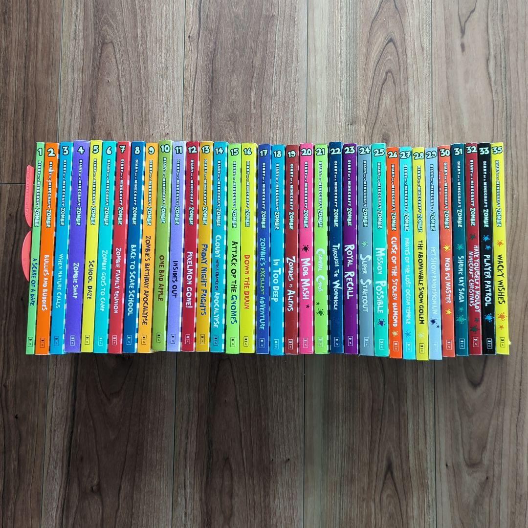 【子供向け洋書】Minecraft Zombie 34巻セット Play or Scare (Diary of a Minecraft Zombie, Book 34) (Diary of a