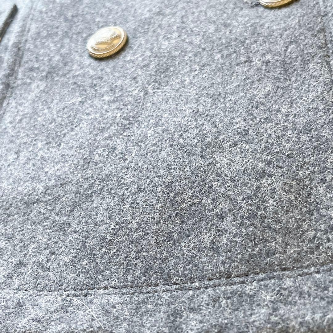 美品☆バーバリーブルーレーベル Pコート 金ボタン ナポレオンコート